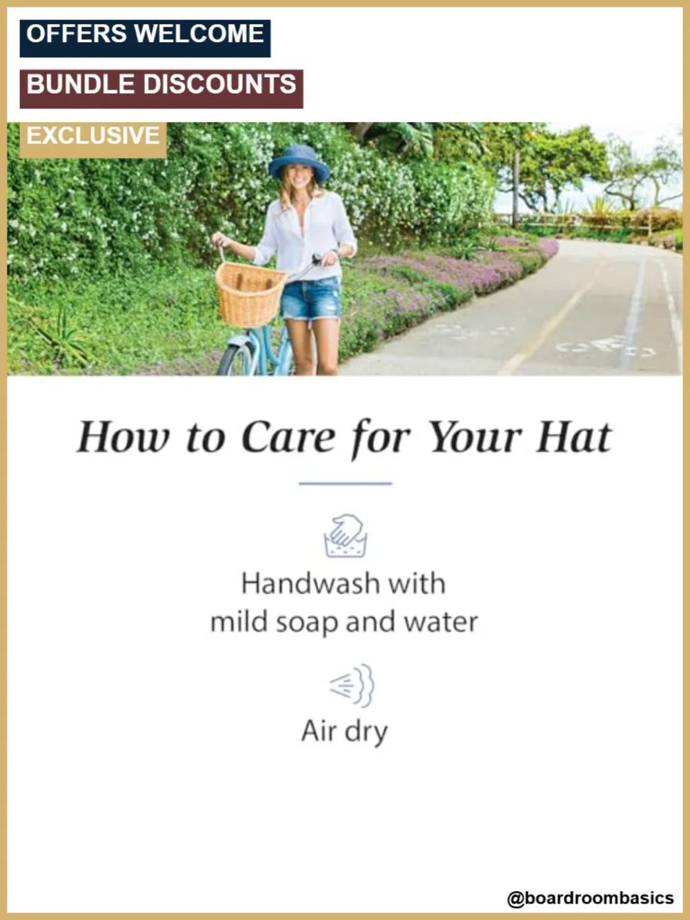 UPF 50+ Women's Sun Hat Wide Brim Packable Adjustable Microfiber